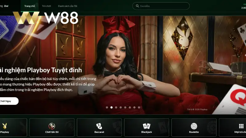Club Microgaming tại W88 - Trải Nghiệm Live Casino Chuyên Nghiệp & Minh Bạch Trải Nghiệm Sảnh Club Microgaming Siêu Quỹ Jackpot