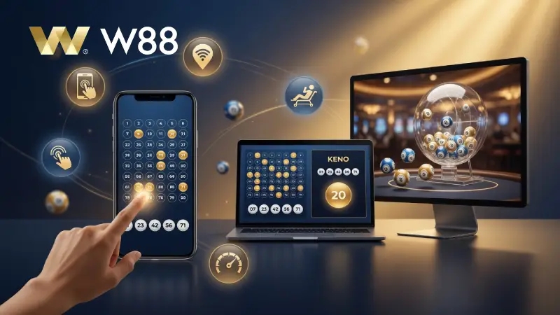 Hướng Dẫn Chơi Keno Tại W88 Chi Tiết & Thực Tế Cách Chơi Keno Tại W88 Dễ Hiểu Nhất