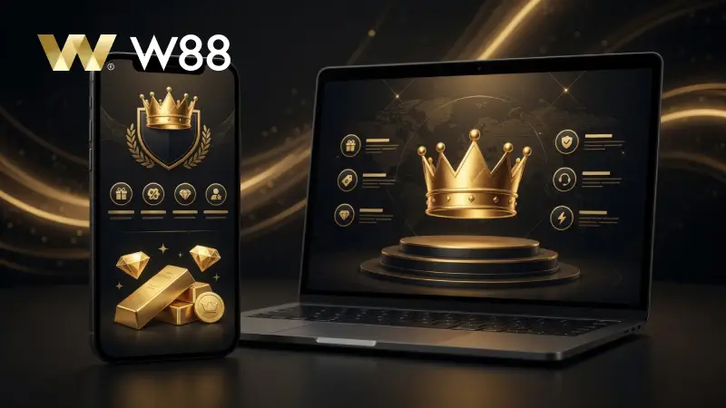 Ưu Đãi VIP W88 Là Gì? Đặc Quyền Thực Tế Và Những Điều Người Chơi Cần Biết Ưu Đãi VIP W88 Là Gì? Người Chơi Cần Hiểu Rõ