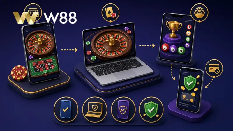 Cách Chơi Roulette W88 Cho Người Mới Từ Chọn Bàn Đến Đặt Cửa Roulette Là Gì? Luật Bàn Và Cách Chơi Trên W88